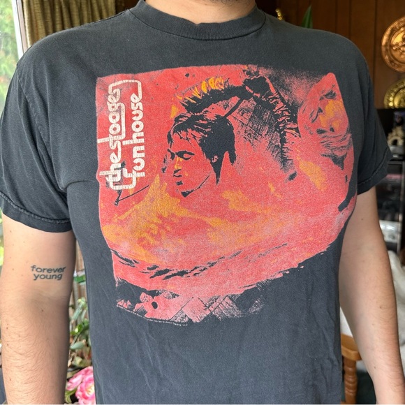 🎱 2005 The Stooges Funhouse Band Album Tee - Picture 3 of 14